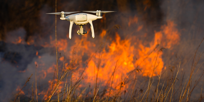 LAFD flies DJI Matrice 600 Series and DJI Phantom 4 Pro drones equipped with visual and thermal imaging cameras