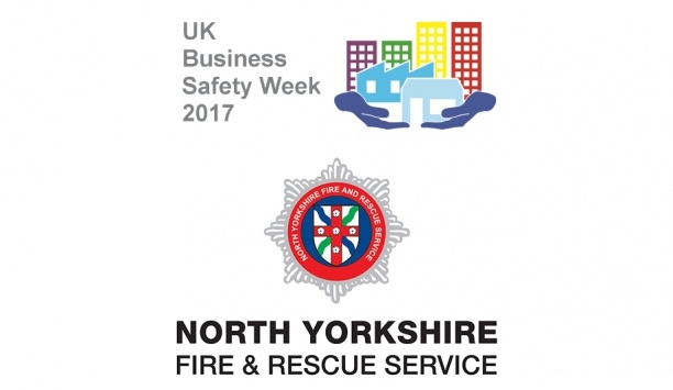 North Yorkshire Fire And Rescue Service Spreads Fire Safety Awareness For NFCC UK Business Safety Week 2017