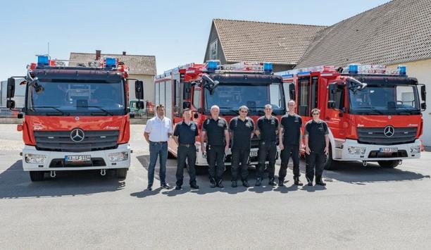 Albert Ziegler GmbH Delivers The First Three Of Six HLF 10 Vehicles To The Baden-Württemberg State Fire Brigade School