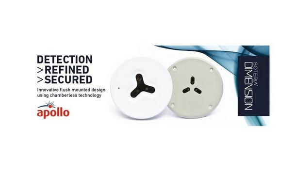 Apollo Fire Detectors Announces The Launch Of Soteria Dimension Flush Mounted, EN54-7 Approved Fire Detectors