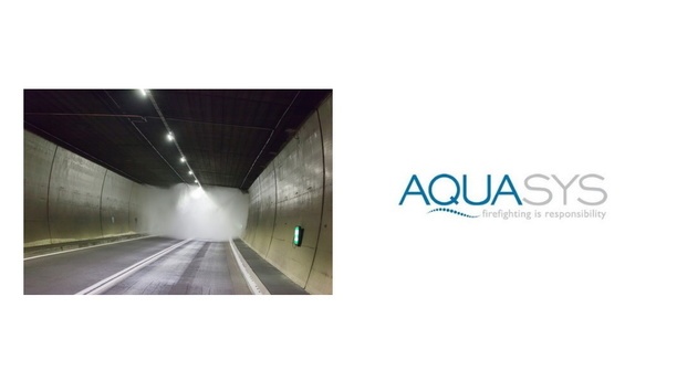 AQUASYS High-Pressure Water Mist Helps To Eliminate Car Fire In A Motorway Tunnel