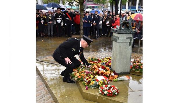 WYFRS Firefighters Lay Wreaths To Mark Anniversary Of Valley Parade Disaster