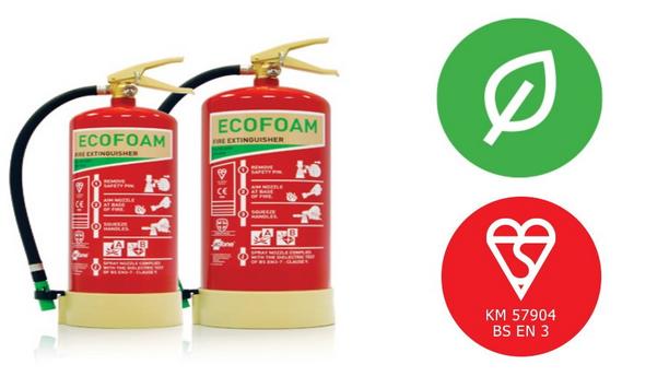 The New Jactone EcoFoam Extinguisher Range