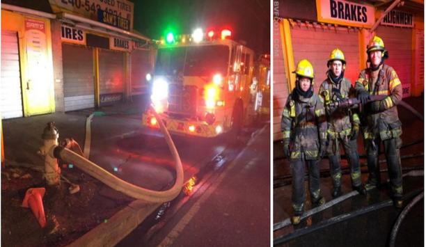 Branchville Fire Department's E113 Responds To Working Building Fire In Beltsville