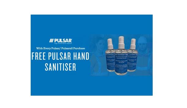 Granite Workwear's Offer To Get Free Pulsar Hand Sanitiser With Every Pulsar / Pulsarail Purchase