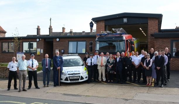Tim Passmore, Steve Jupp And Dan Fearn Open The Beccles Shared Police And Fire Station
