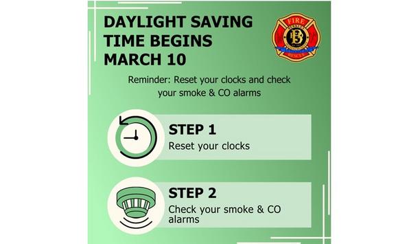 Berkley Fire And Rescue Reminds Residents To Change Clocks And Check Alarms As Daylight Saving Time Begins