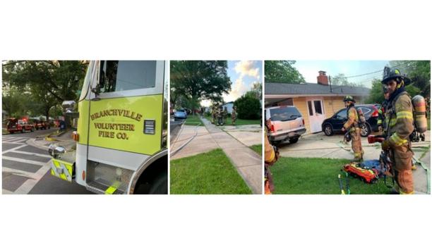 Branchville Company 11 Responds To Basement Fire