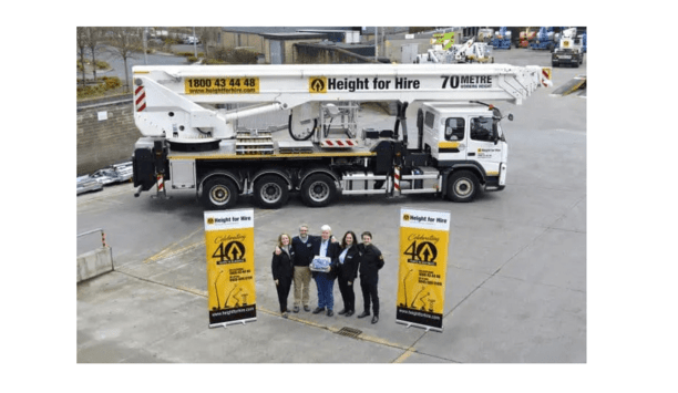 Bronto Skylift Supplies Platform To Its Partner Height For Hire On Their 40-Year Milestone