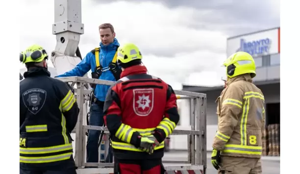 Bronto Skylift Organizes An Additional Training Event In Association With Finnish Rescue Association