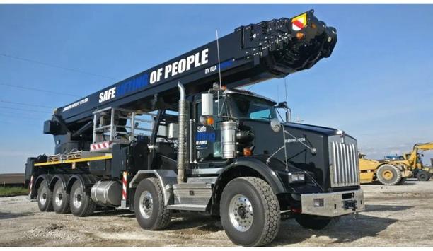Bronto Skylift Delivers S70XR Aerial Platform Mounted On A Chassis To Bladefence