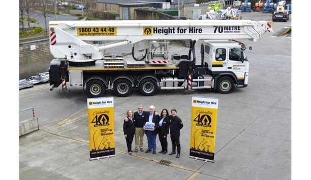 Bronto Skylift’s Fire Safety Equipment Firm Partner, Height For Hire Celebrates 40 Years In The Fire Safety And Security Industry
