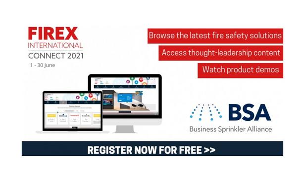 Business Sprinkler Alliance Announces Sponsorship And Support For FIREX International Connect 2021