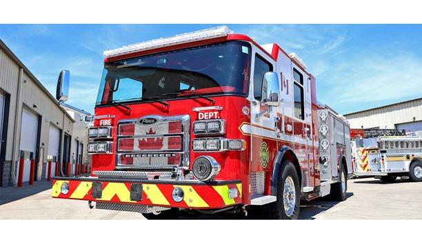 Calgary Fire Department First In Canada To Receive Pierce Volterra Electric Pumper