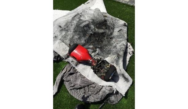 Cambridgeshire Fire And Rescue Service Alerts Their Customers With A Recent Case Of Fire Caused By A Charging Electrical Appliance