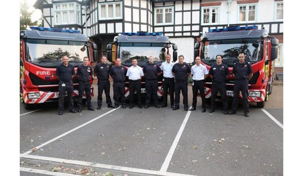 Cambridgeshire Fire And Rescue Service Receives Three New Fire Engines