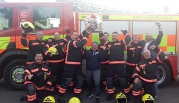 Cambridgeshire Fire & Rescue Service Raised Over £91,000 For The Fire Fighters Charity