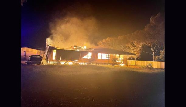 CFS Crews Attend To A Structure Fire On Upper Yorke Road