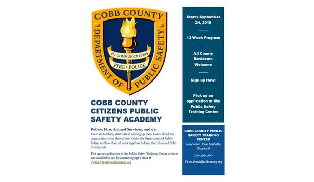 Cobb County Department Of Public Safety Announces Their Fall Session Of The Citizens Public Safety Academy