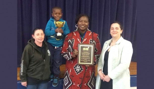 Council Housing Residents Receive Fire Door Safety Award