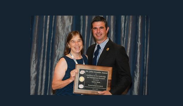 IFSI's Dr. Gavin Horn Honored With The 2019 Dr. John Granito Award At IFSTA’s Annual Research Symposium 2019