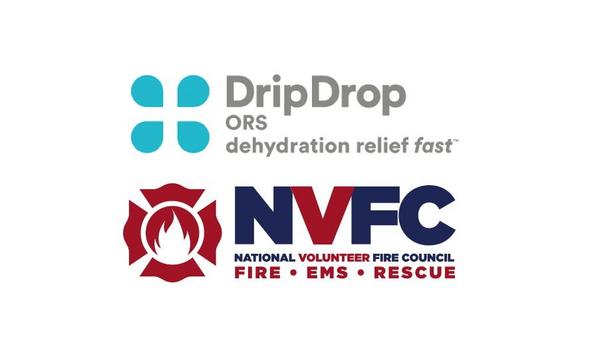 DripDrop ORS Partners With NVFC To Provide 200,000 Dehydration Relief Sticks To Volunteer Firefighters