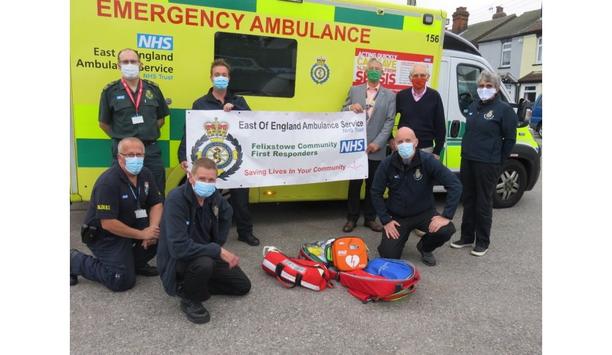 EEAST Provides Additional Lifesaving Equipment For Felixstowe