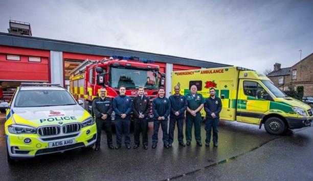 Emergency Services Have Teamed Together To Mark 100 Years Since The End Of World War One