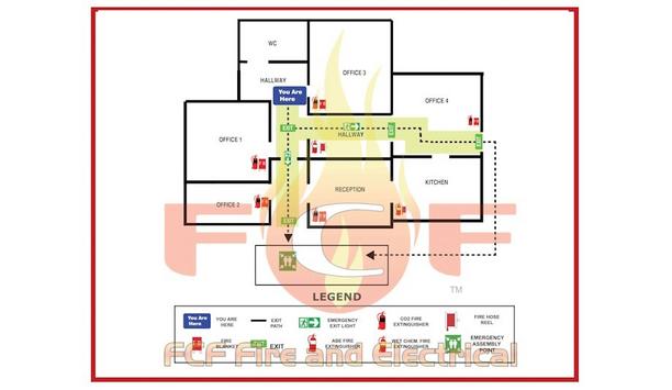 Evacuation Diagrams For Facility Safety Management