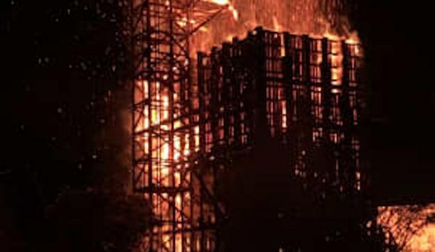 Fire Destroys Coal Tower, Disrupts Rail Services