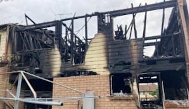 Fire Destroys Doonside Townhouse, FRNSW Responds