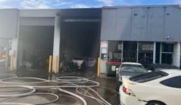 Fire Destroys Smithfield Automotive Workshop