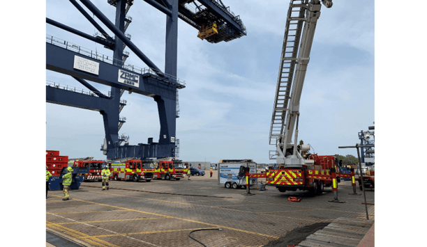 Firetrace Provides Unique Fire Suppression System For Dockside Cranes, Forklifts And Loading Machinery