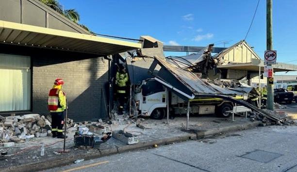FRNSW Responds To Bexley Truck Crash With Power Lines