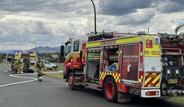 FRNSW Battles Hunter Valley Garage Fire Smoke Inhalation