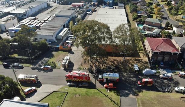 FRNSW Chemical Spill Response At Girraween Site