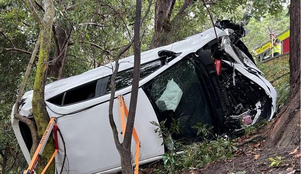 Fire And Rescue NSW Saves Man In Mosman Car Crash