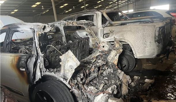 FRNSW Investigates Milperra Warehouse Fire