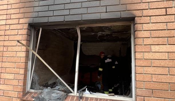 FRNSW Firefighters Rescue Man From Sydney Blaze