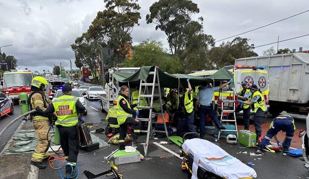 Fire And Rescue NSW Saves Trapped Motorcyclist