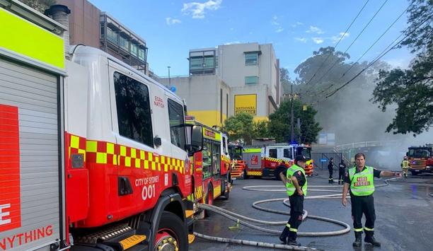 FRNSW Battles Major Artarmon Waste Facility Blaze