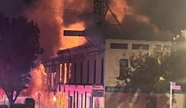 FRNSW Battles Commercial Hotel Fire In Yass