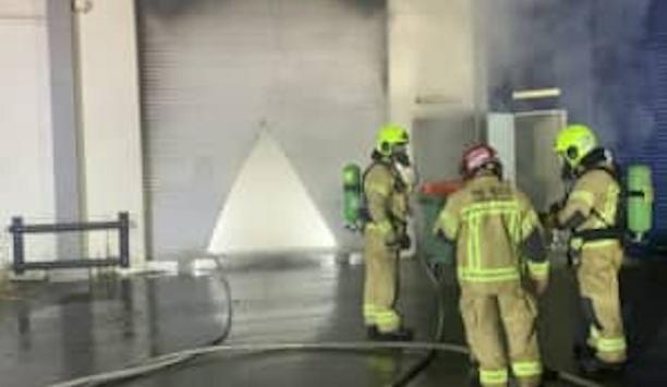 FRNSW Blaze Investigation At Maitland Business