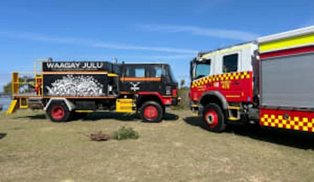 FRNSW Donates Fire Truck To Yurruungga Aboriginal Corporation