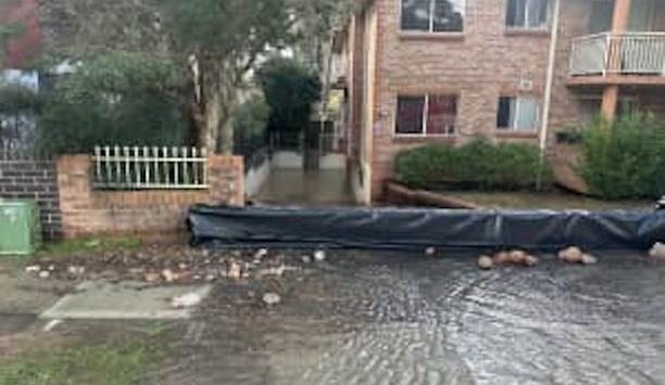 FRNSW Responds To Water Main Burst And Unit Block Flood