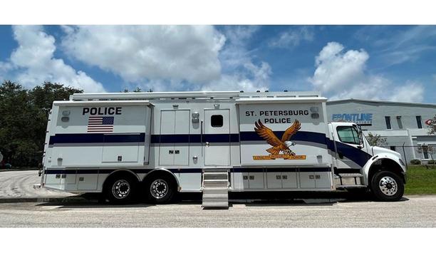 Frontline Communications Delivers Advanced Mobile Command Vehicle To St. Petersburg Police Department