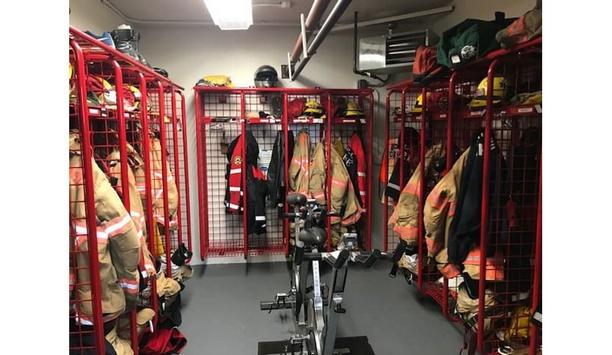 GearGrid Provides Standard Wall Mount Lockers To Enhance Storage For Portland Fire & Rescue