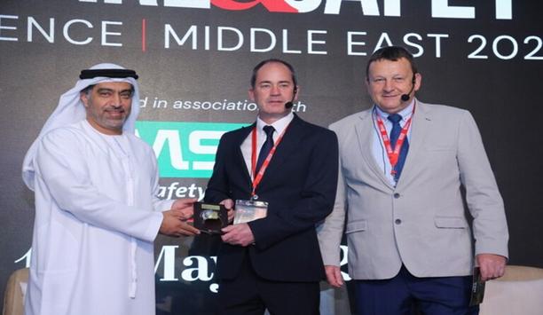 GFE's Paul Pope Recognized At Dubai Fire & Safety Conference 2023