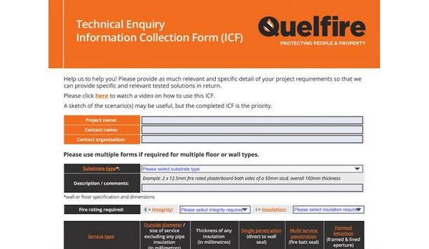 Quelfire Highlights The Benefits Of The Information Collection Form (ICF)