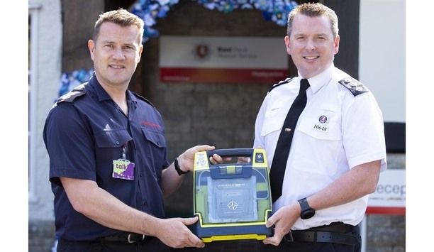 Kent Fire And Rescue Service Collaborates With Kent Police On Spreading Awareness About Public Access Defibrillators